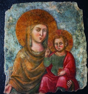 Nuestra señora de la puerta ancha con jesus en brazos