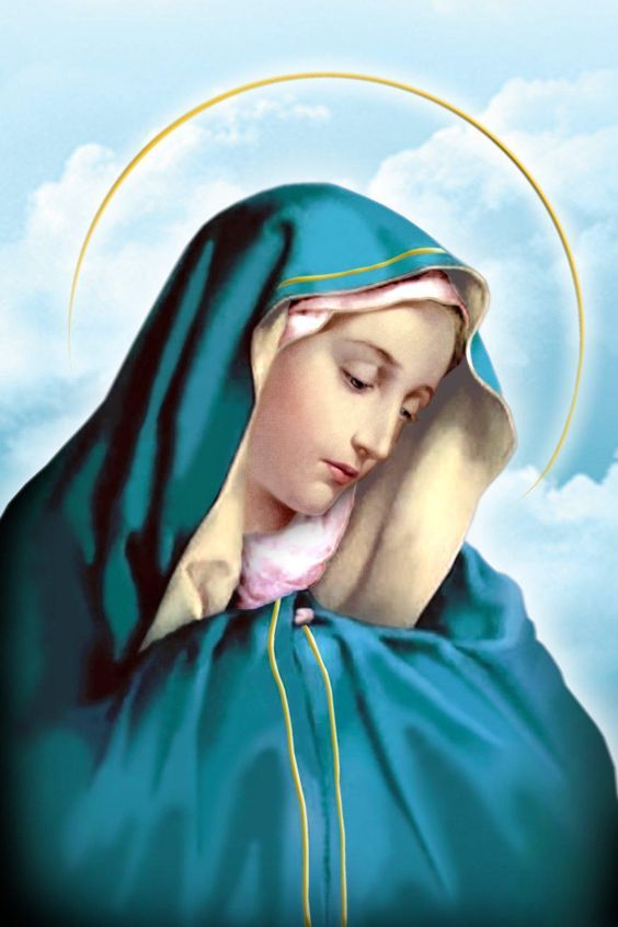 Virgen Dolorosa, Danos Fuerza Para Cargar Nuestra Cruz